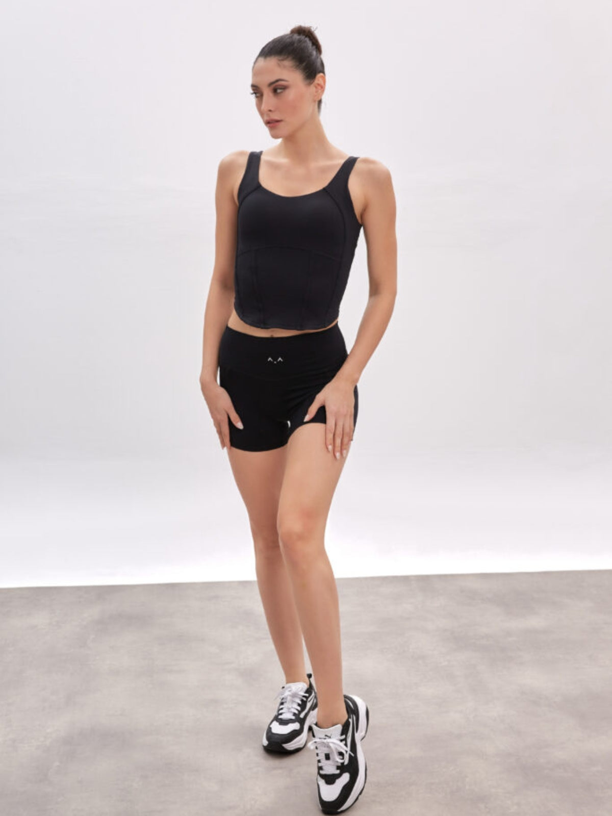 Effortless Black Tank Top