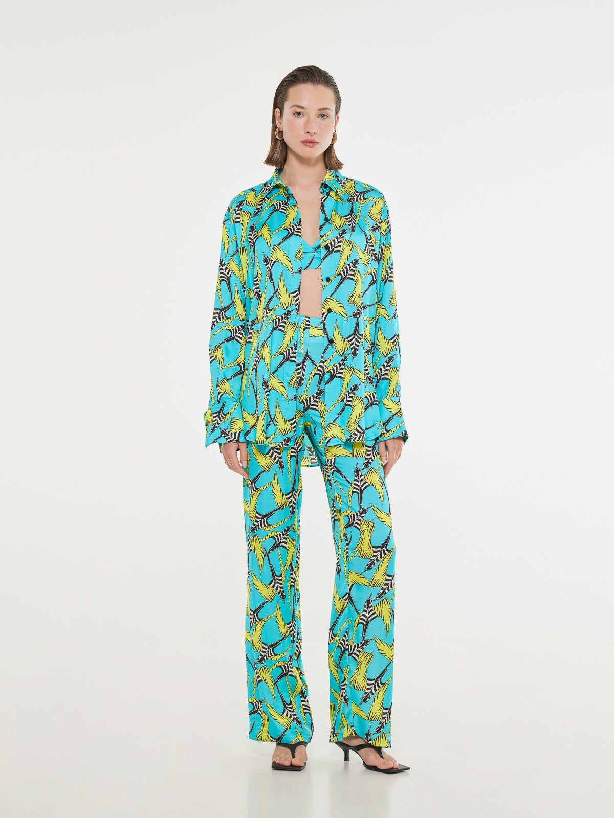 Eris Chemise Yellow Birds