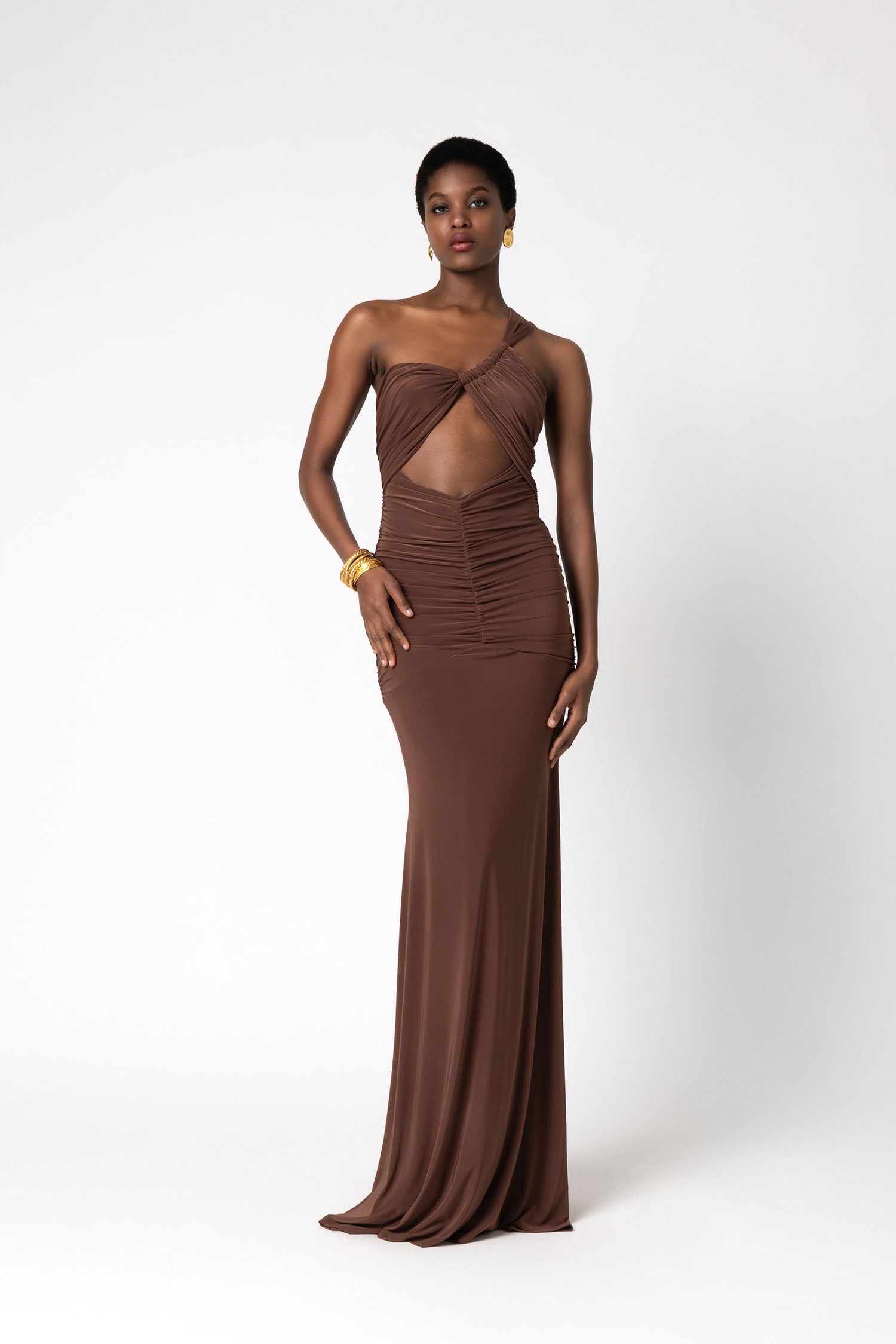 Hera Dress Brown