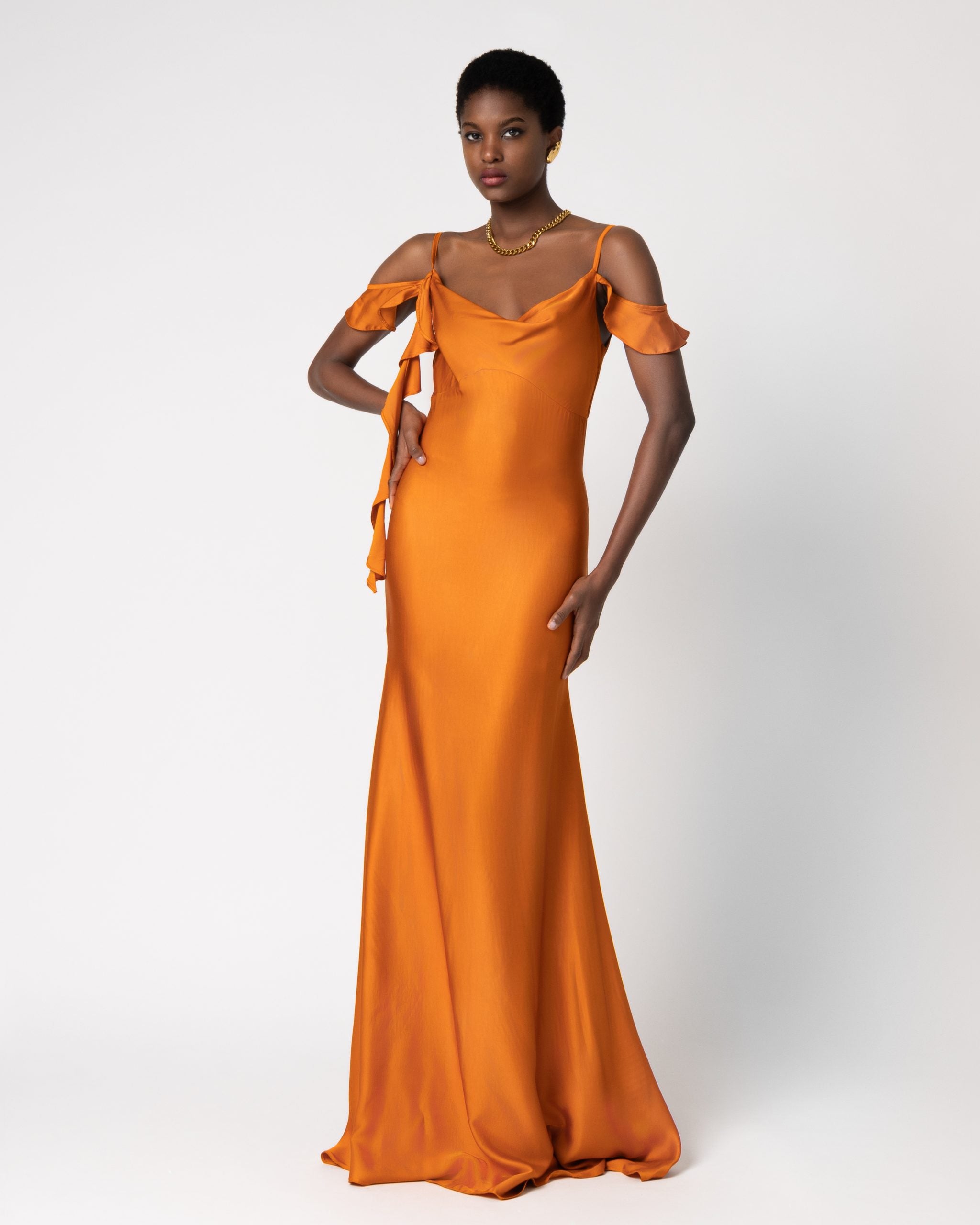 Camilla Satin Dress
