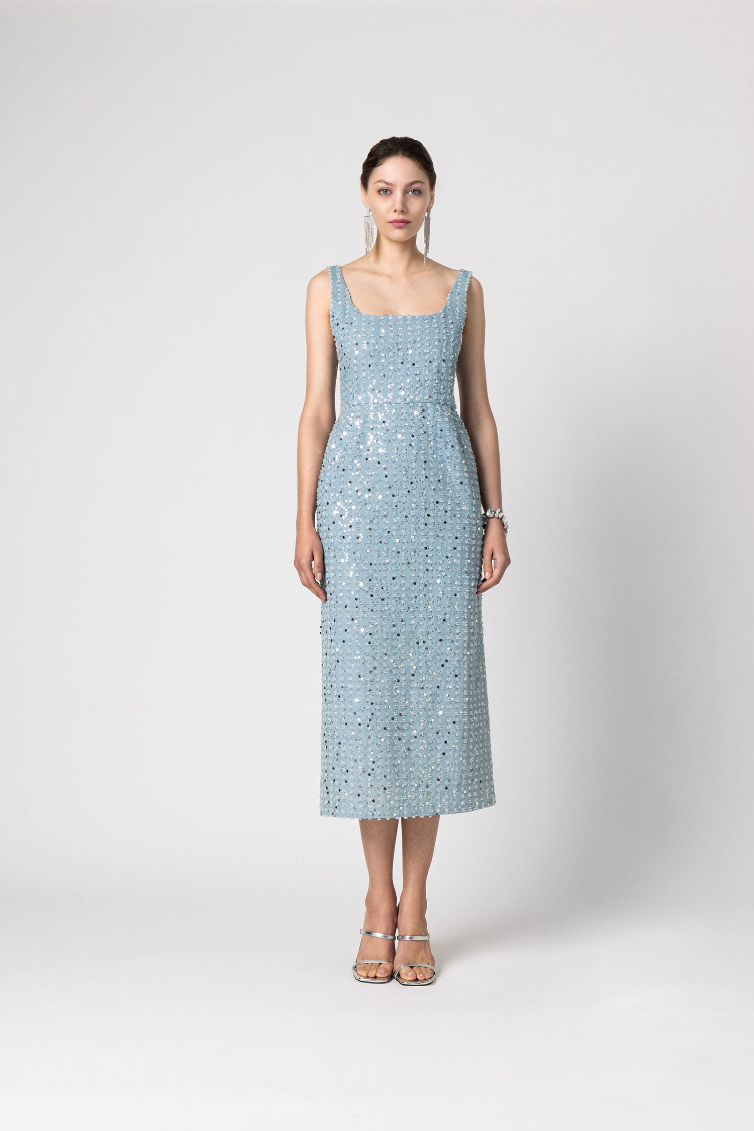 Blair Midi Dress Denim