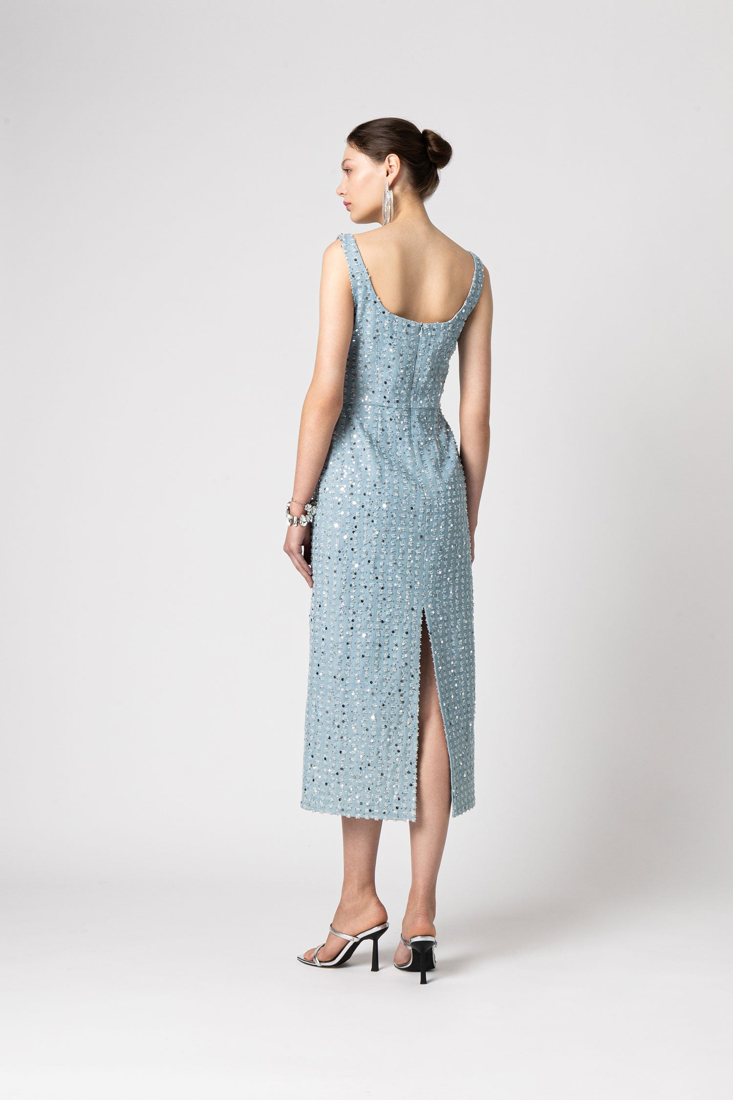 Blair Midi Dress Denim