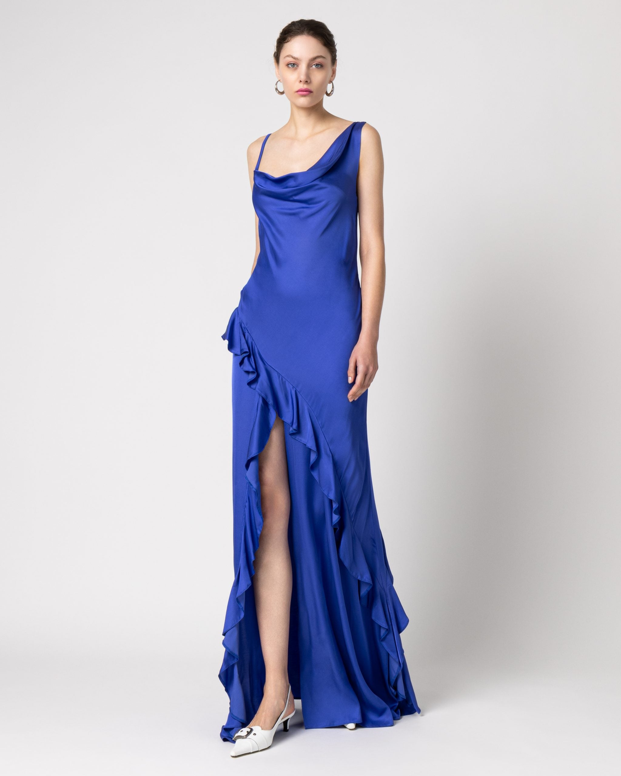 Adaline Satin Dress