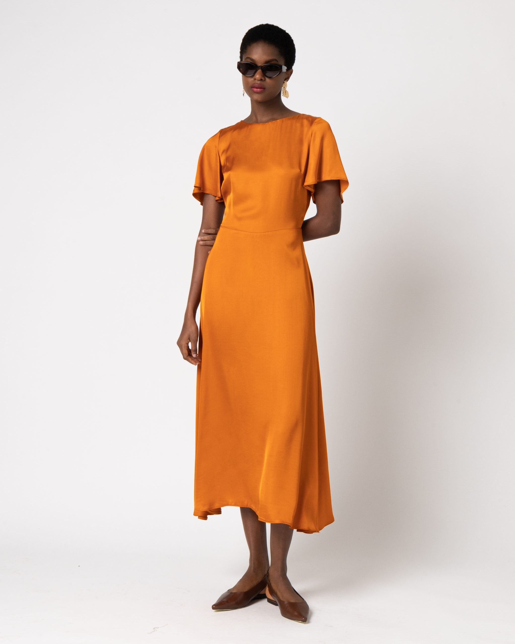 Celine Satin Dress