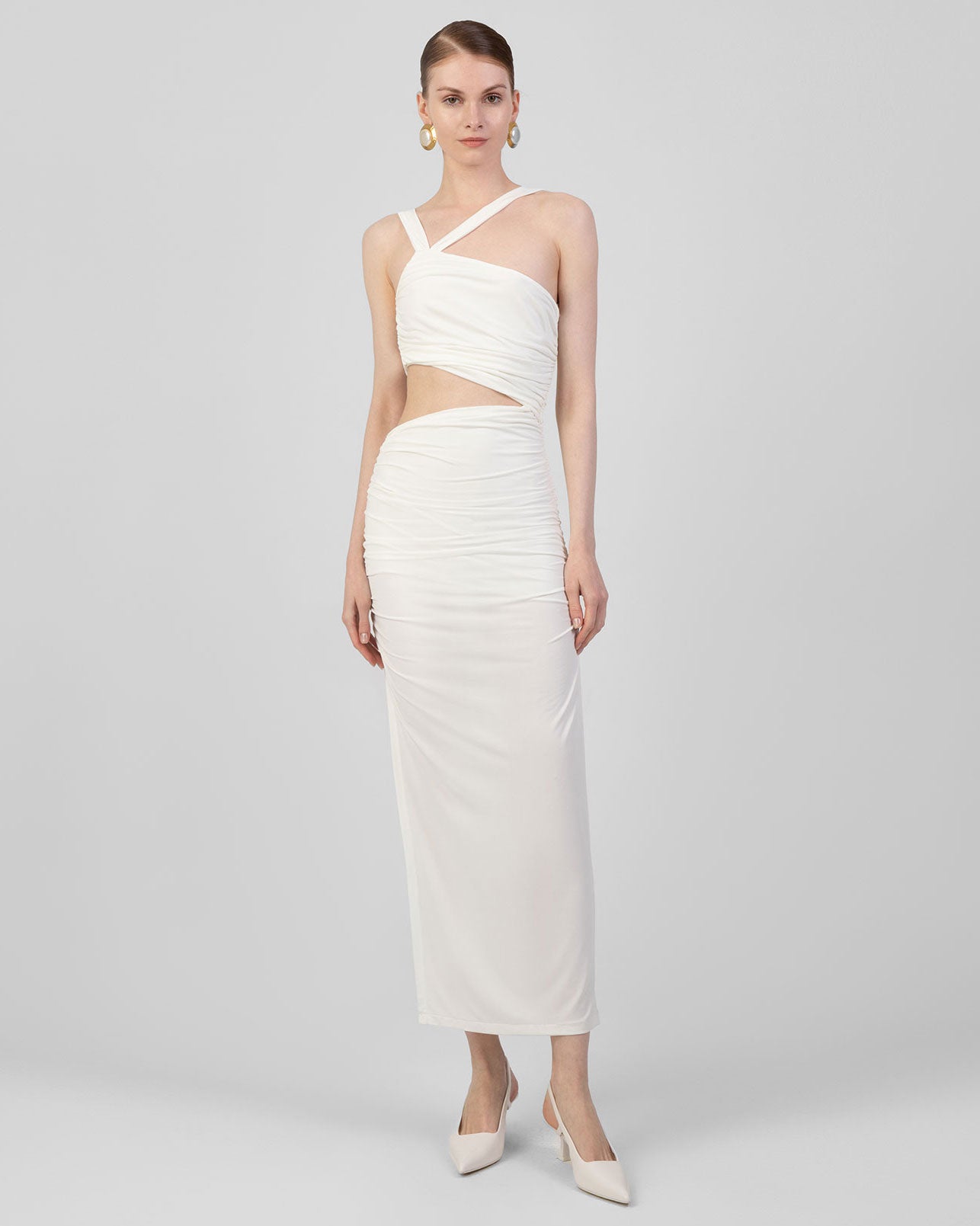 Chryssa Dress White
