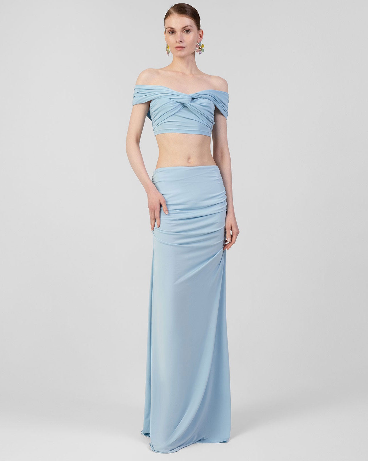 Danae Top & Skirt Blue