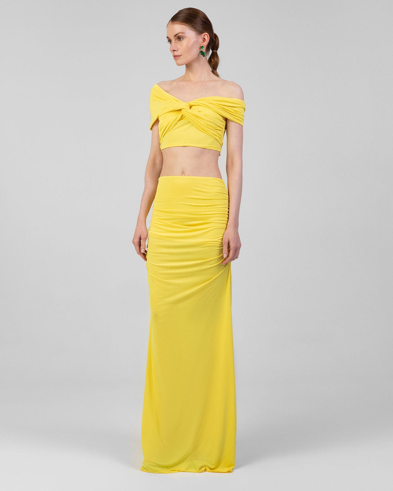Danae Top & Skirt Yellow