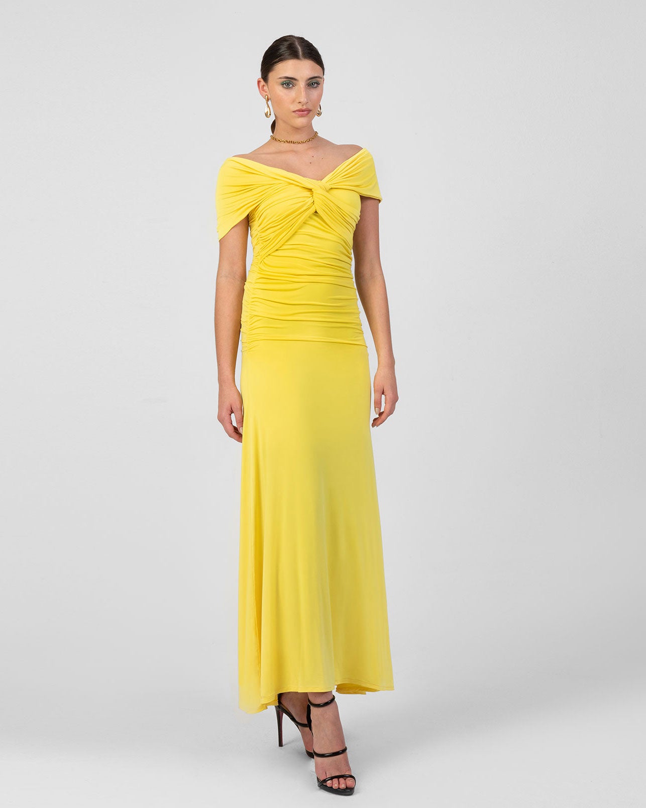 Iakinthi Dress Yellow