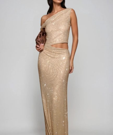 Diva SPARKLE One Shoulder Dress