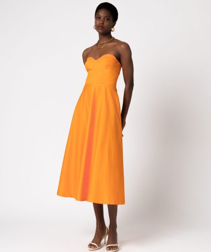 Elora Dress Orange