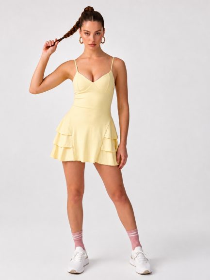 Butter Yellow Active Dress