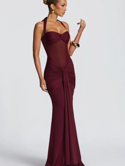 Sirein Burgundy dress